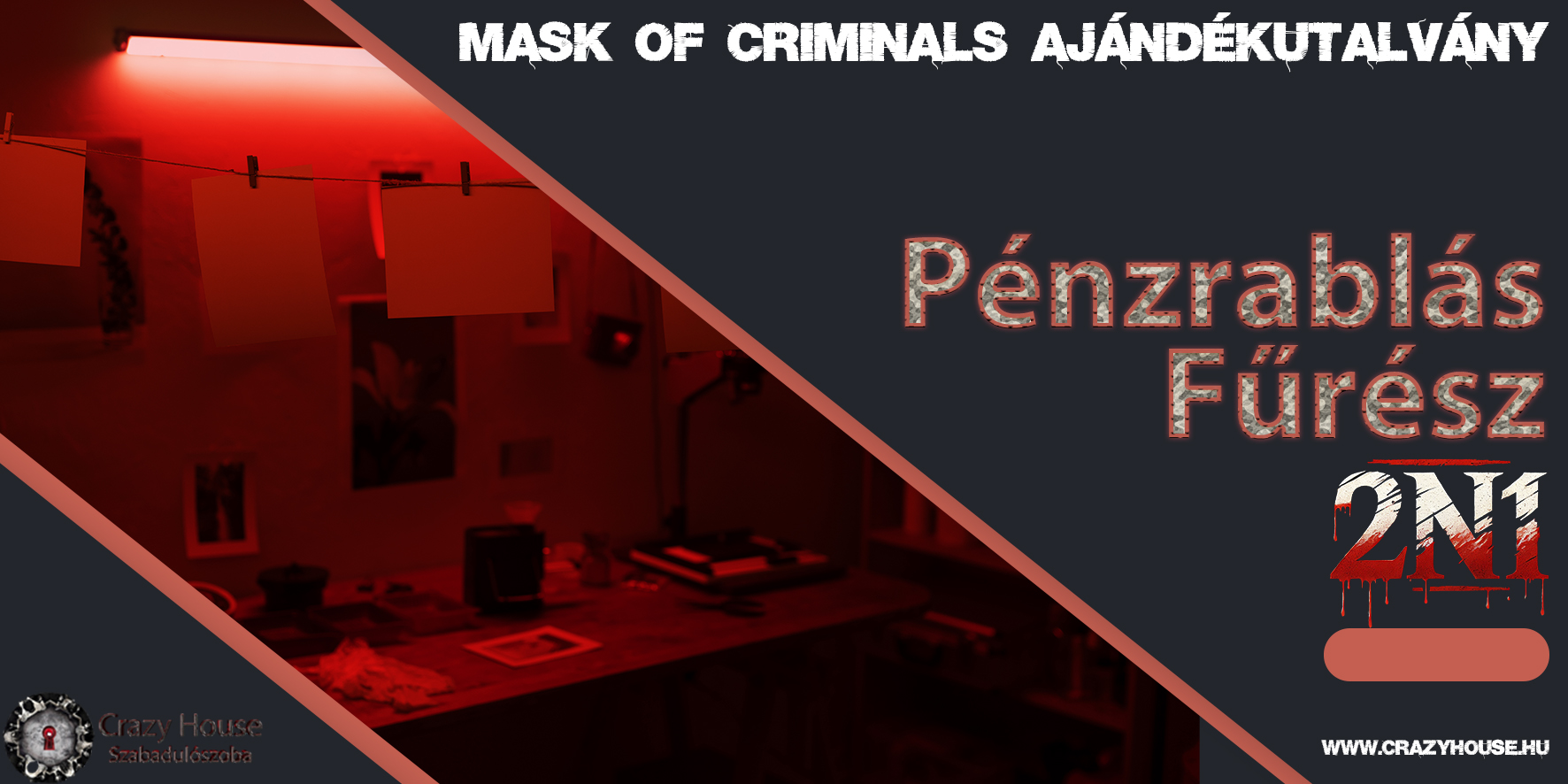 Mask of Criminals ajándékutalvány