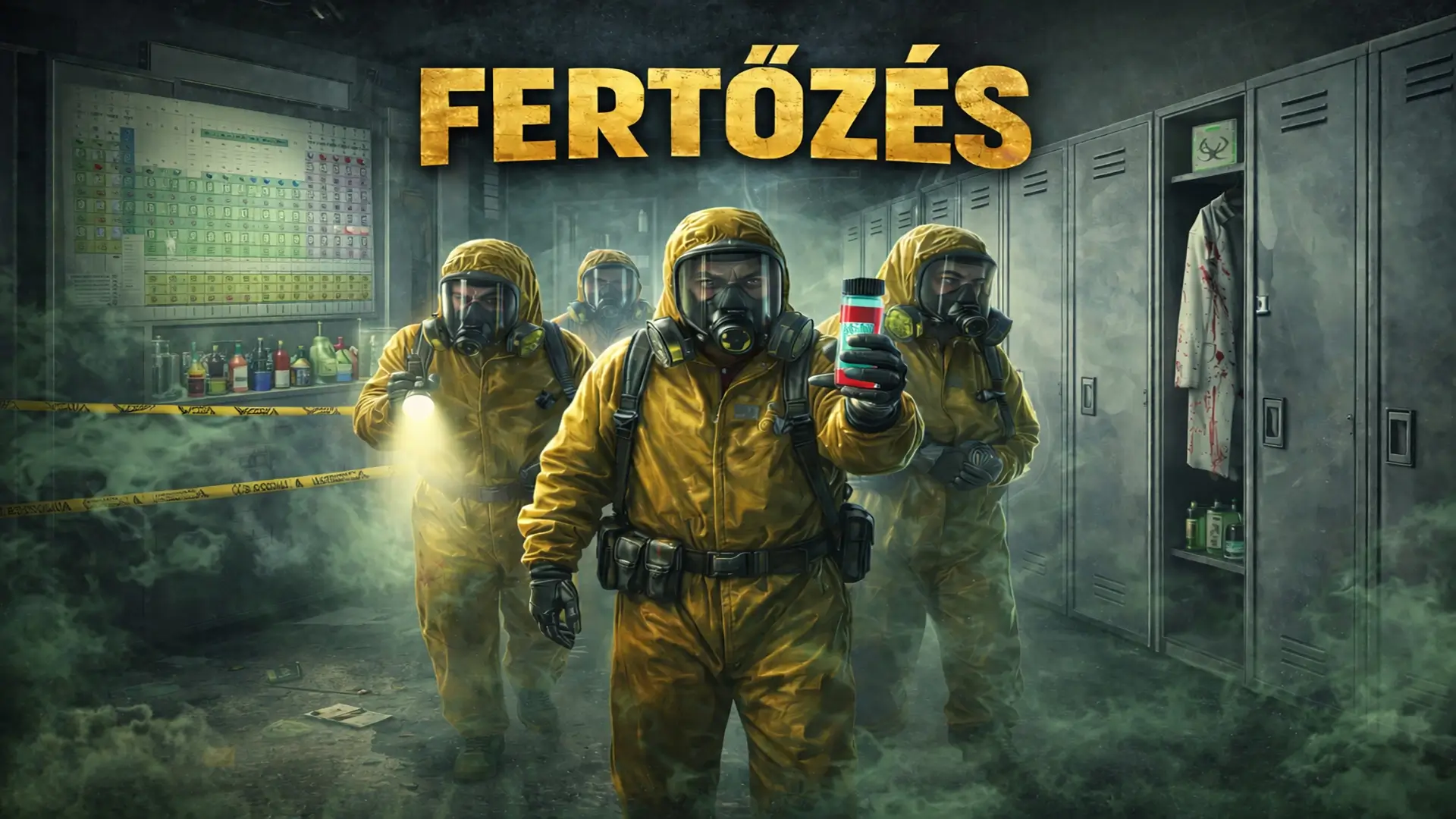 Fertőzés szabadulószoba